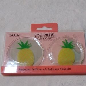 CALA Pineapple Hot & Cold Gel Eye Pads - Yellow & Green
